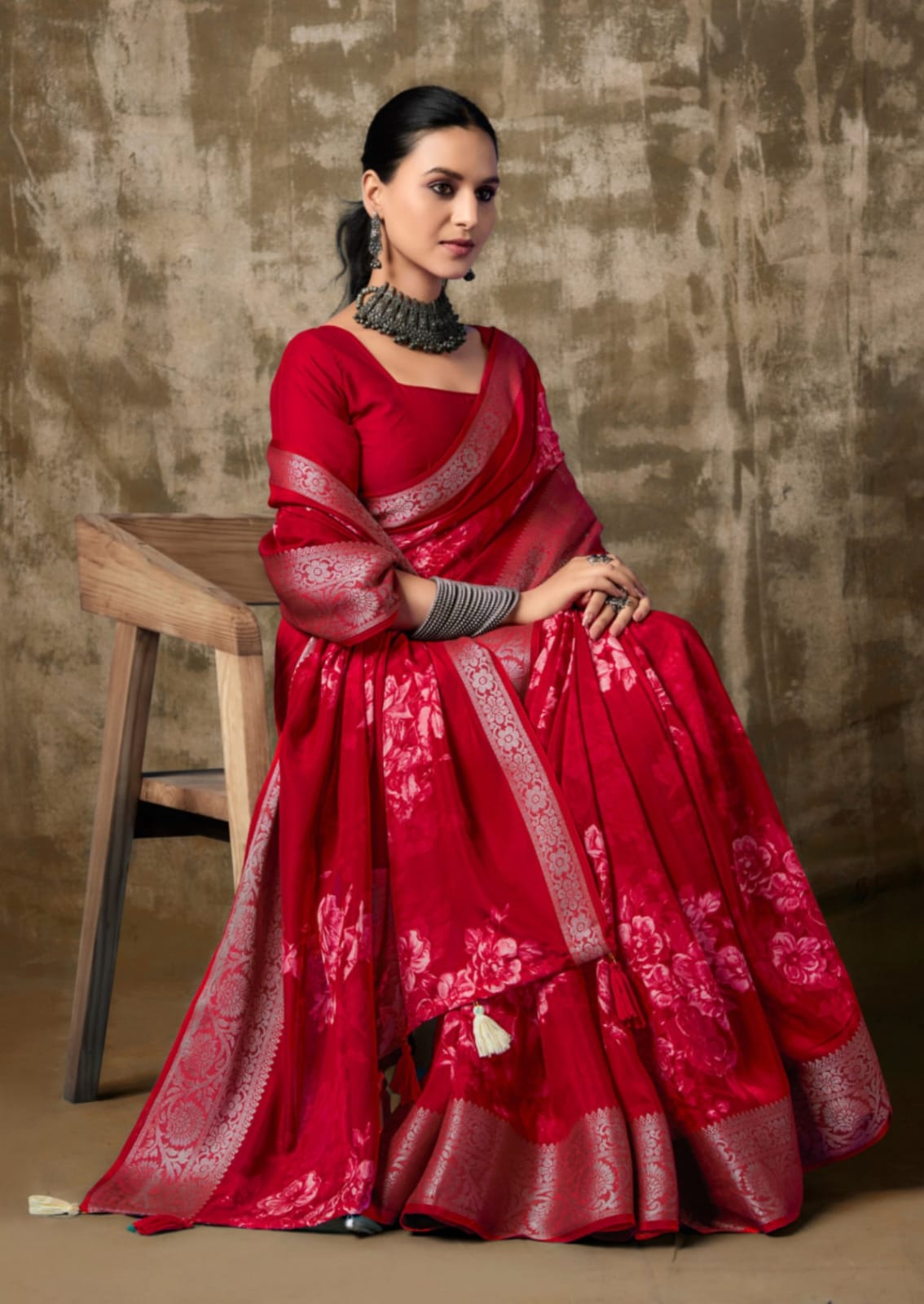 Sapna By Kashvi Muslin Silk Designer Sarees Wholesale Shop In Surat